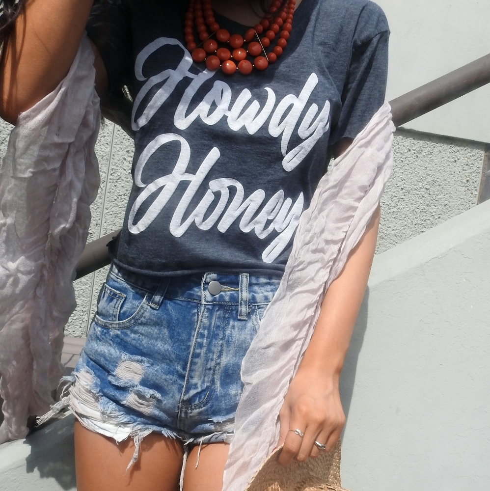 Howdy Honey ♡ Cali Crop Top